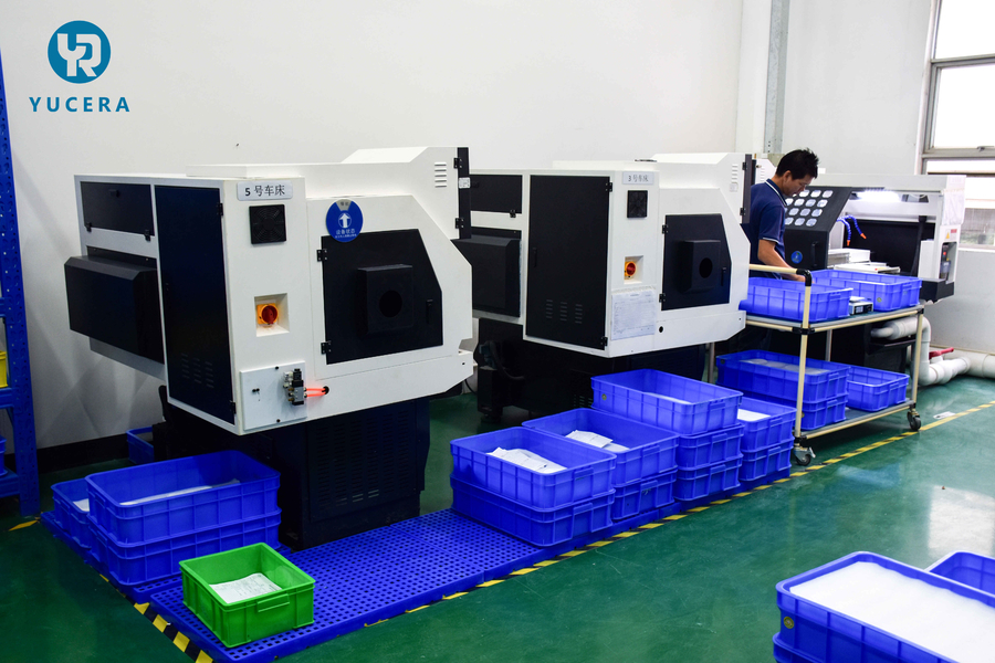 Shenzhen Yurucheng Dental Materials Co., Ltd productielijn van de fabrikant