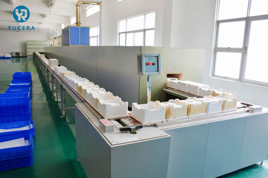 Shenzhen Yurucheng Dental Materials Co., Ltd productielijn van de fabrikant
