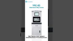 Nieuwe start YRC-8S tandheelkundige freesmachine.60,000 rpm Snelle en nauwkeurige frees voor efficiënte werkstromen