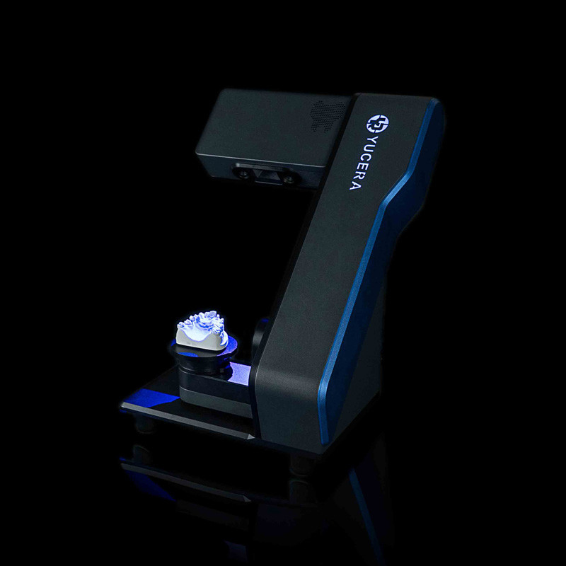 YUCERA Tandheelkundige Lab Scanner CAD CAM 3D Auto Scanning 20s Scantijd 2 x 3,0MP Camera Resolutie