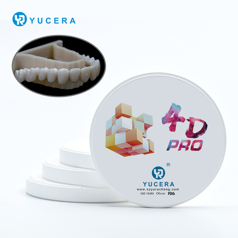 YRC 4D PRO Multilayer Zirconia Blokken voor CAD CAM Tandheelkundig Frezen A2-D4 BL1-BL4