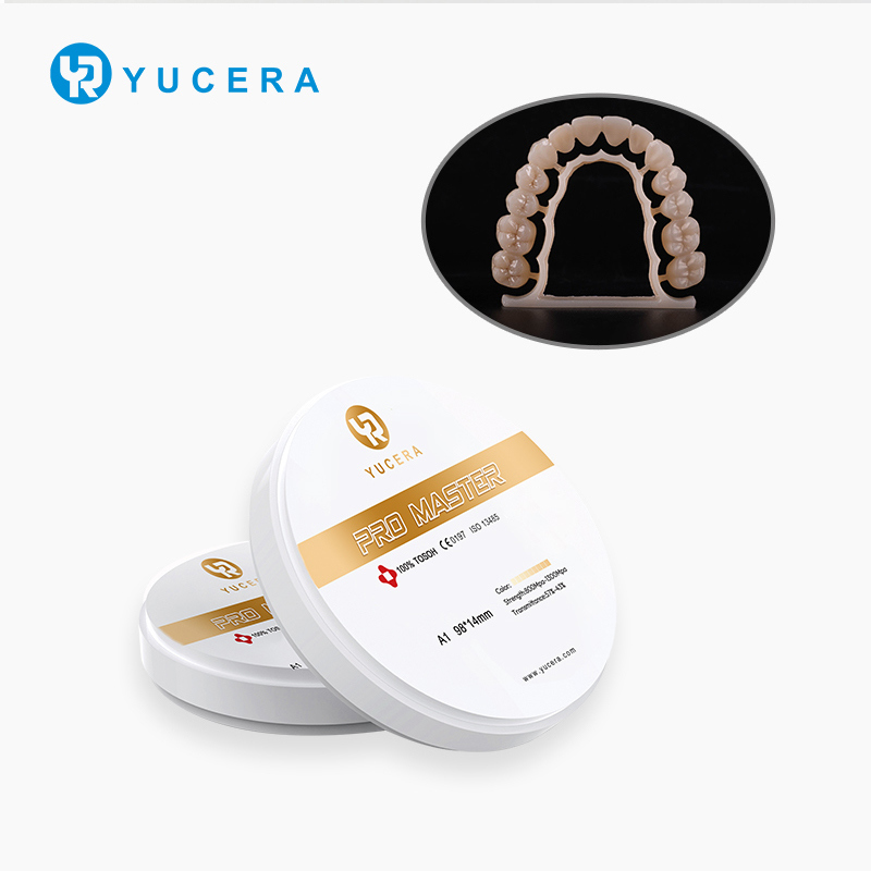 Yucera Top Grade 4D Pro Zirconia Blocks Dental Lab Crown Bridge Material