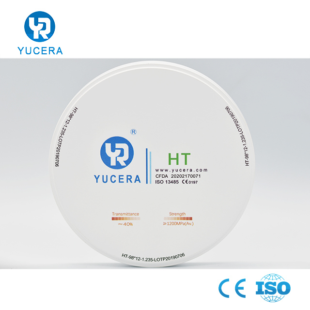High Translucency 47% Dental Zirconia Discs for Dental Milling Machine