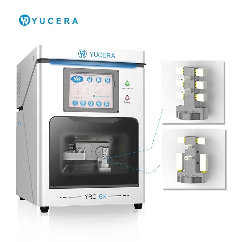 YRC-6X 5-Axis Dental Wet Milling Machine High Precision Veneer Full Crown