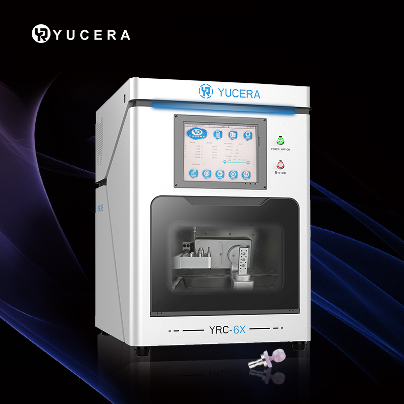 Yucera 6X 5 Axis Wet Milling Machine for Dental Clinic and Dental Lab Dental Milling Equipment