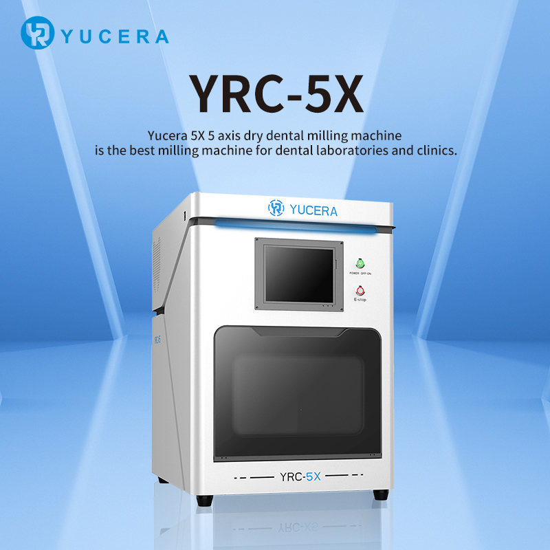 Yucera Customize Metal Mini in Cad Cam Dental Milling Machine Stock Zirconia Cutting Cad Cam Dental Milling Machine