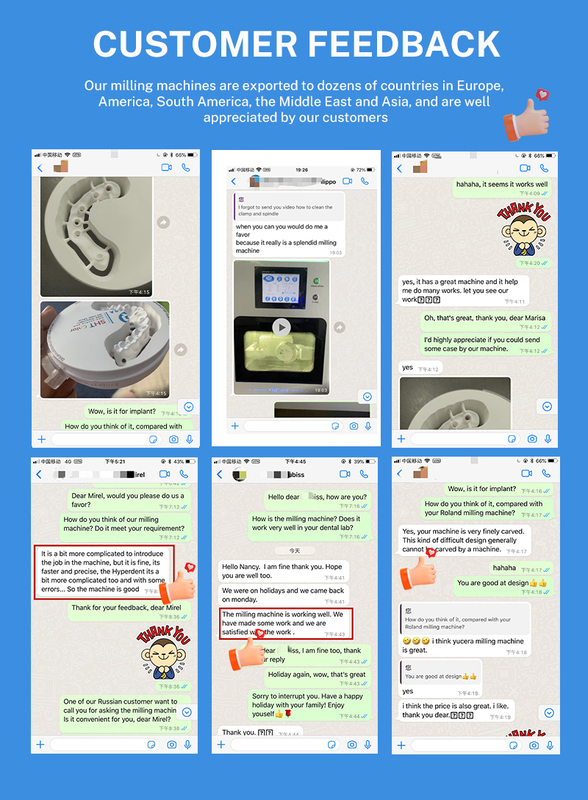 Yucera Bench Top Tandheelkundige CNC-freesmachine CAD CAM 5-assige Zirkoniummetaalfreesmachine Lab Tools China OEM