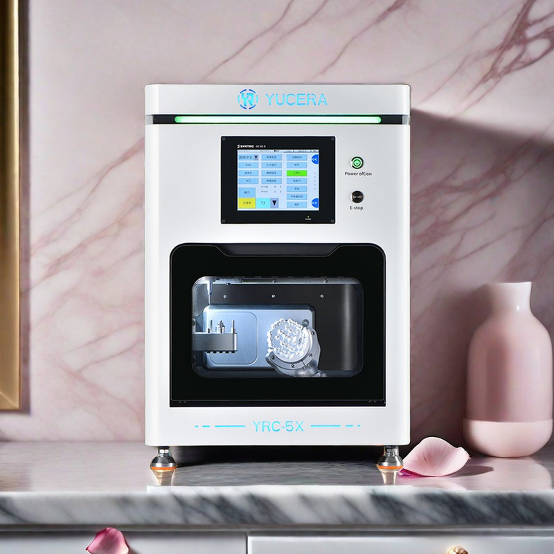 Yucera Dental Droogfreesmachine 5-assige CNC Metaal Zirkonium CAD CAM Laboratoriumapparatuur China Leverancier