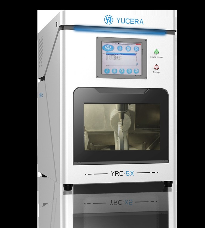 Yucera 5 Axis Zirconia Dental Machine Dry Milling YRC-5X Dental Cad Cam Milling Machine for Zirconia,PMMA,WAX
