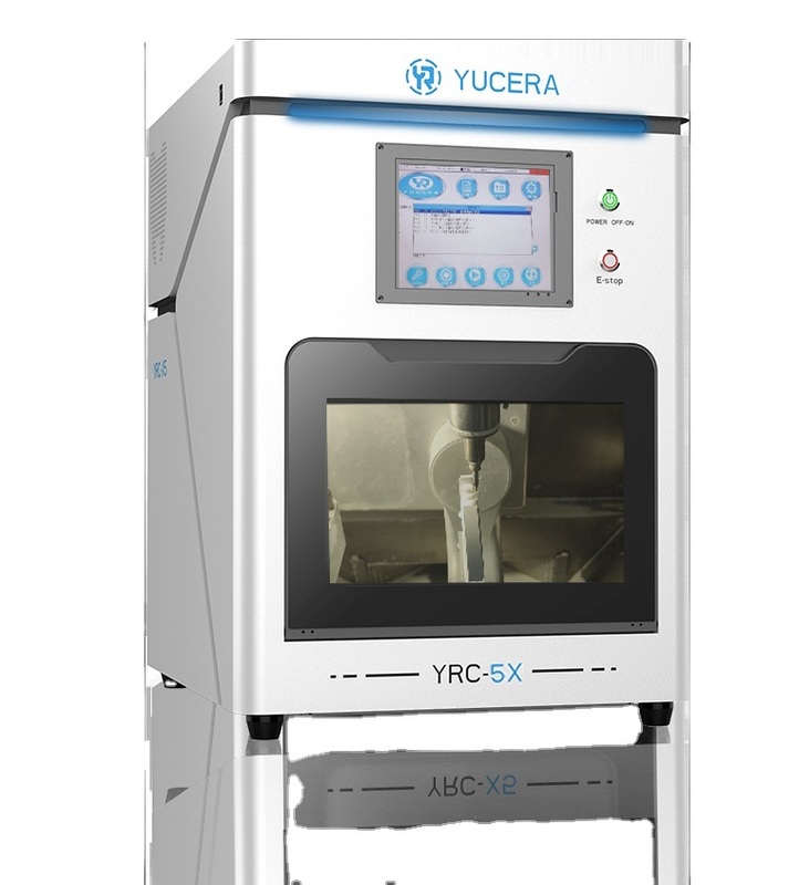 Dental Cad Cam Equipment Yucera 5 Axis Milling Machine for Dental Lab YRC-5X Milling Machine
