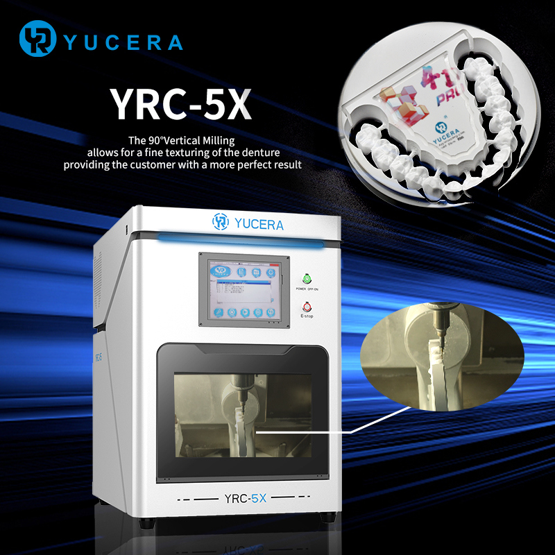 Yucera Hot Sale Volautomatische 5-assige Tandheelkundige CAD CAM Freesmachine voor Laboratorium