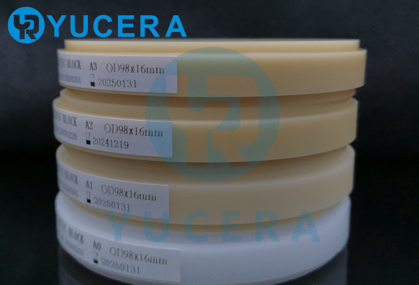 Flexible Denture Material 16 Colors Pink Clear Dental PMMA Flexible Disc