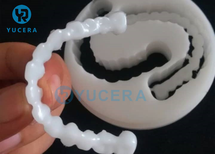 Flexible Denture Material 16 Colors Pink Clear Dental PMMA Flexible Disc
