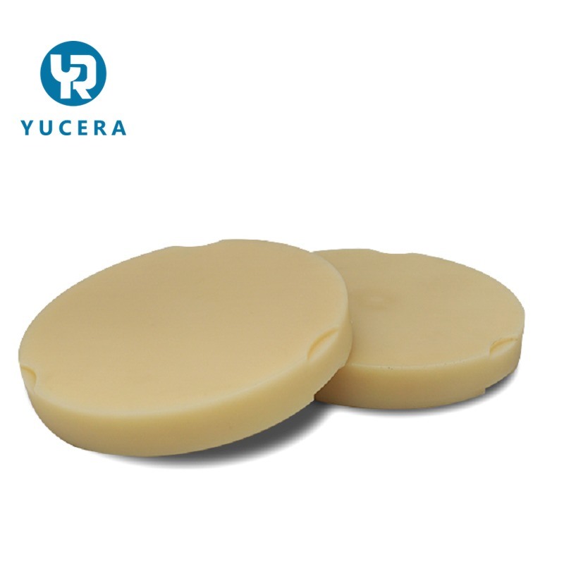 Yucera Cad Cam Premium Dental Monolaag PMMA voor Superieure Helderheid en Sterkte in Protheses