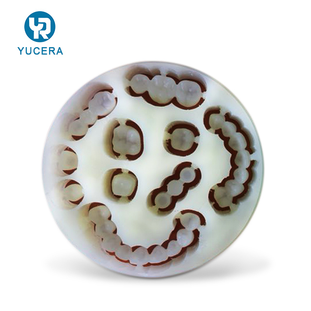 Yucera Optimal Transparantie Tandheelkundig Monolaag PMMA voor Precisie en Natuurlijk Ogende Prothesen