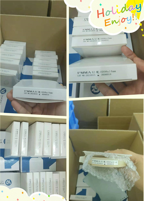 Yucera Dental Premium Monolayer PMMA Disc Dental Applications Providing Clear
