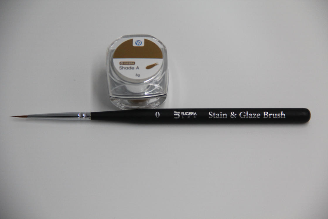 Unieke Smile Solutions Yucera 18-kleuren Keramische Zirkoniumoxide Kleurkit Natuurlijke Glans voor Tandtechnische Laboratoriumcreaties