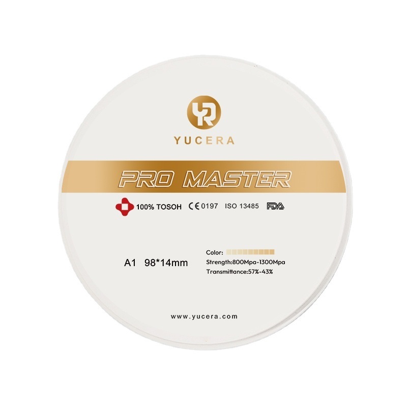 Yucera Pro Master Zirconia Block for Professional Dental Labs with Multiple Specifications Available Quality Guaranteed