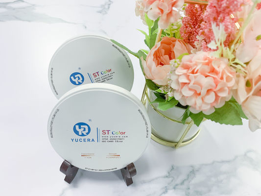 ST Kleur stelde CAD van Zirconiumdioxydeblokken pre de Tandcam Ceramische Blokken van het Systeem Tandzirconiumdioxyde in de schaduw